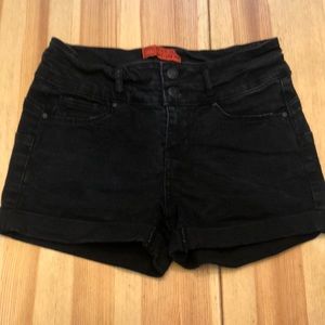 High-Rise Jean Shorts